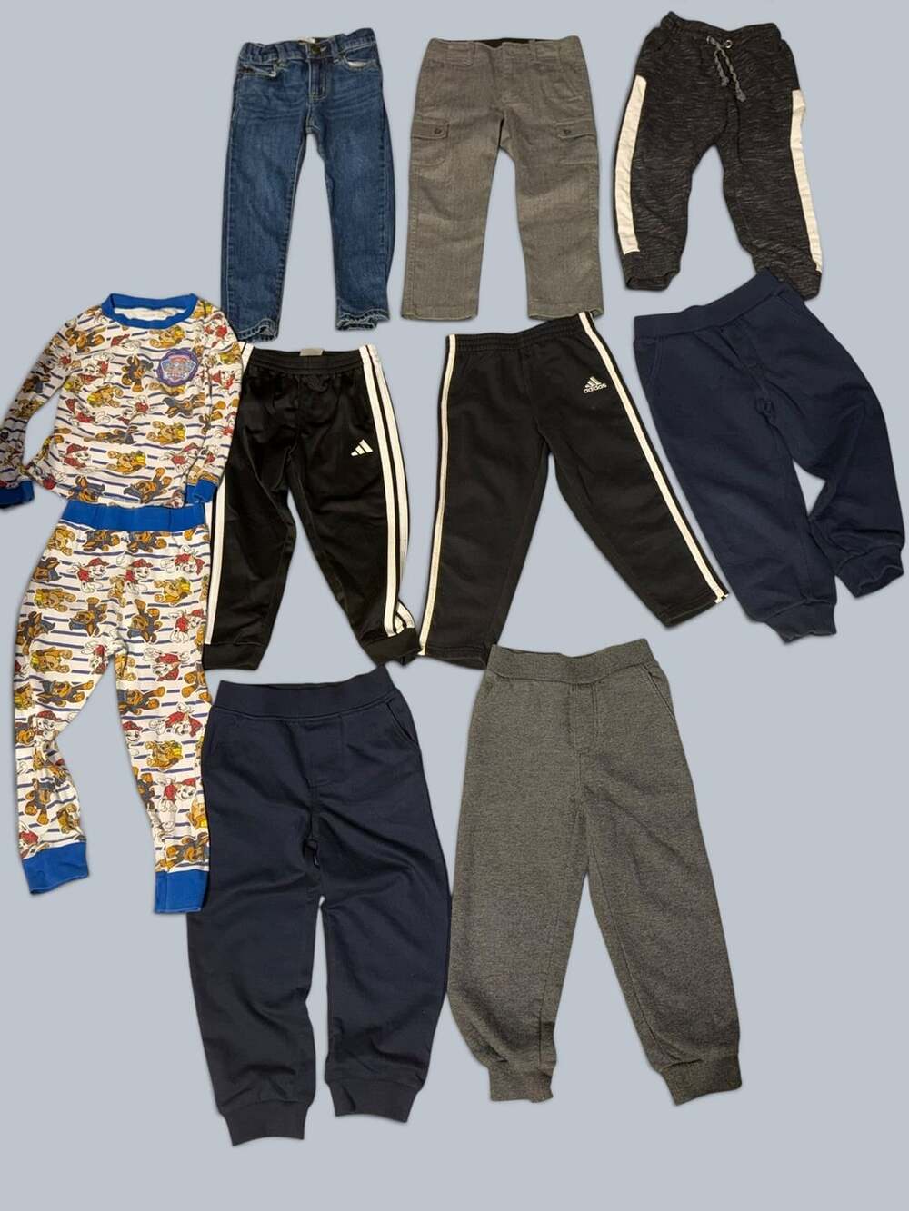 Toddler Boys Assorted Pants Size 4T Bundle of 9